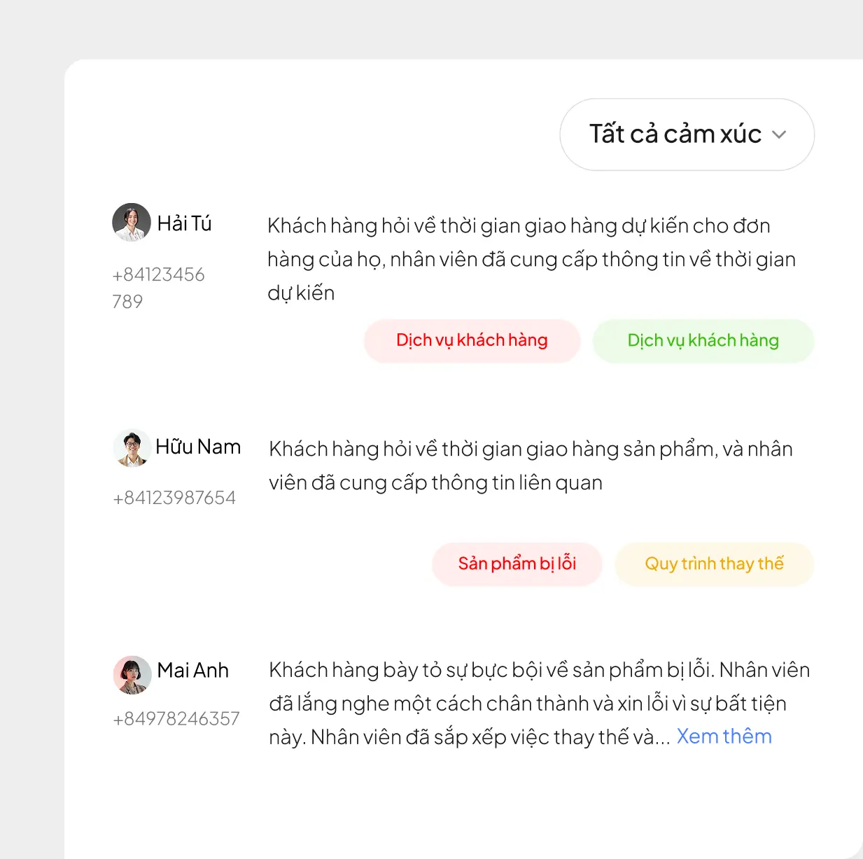 Bộ lọc lịch sử hội thoại