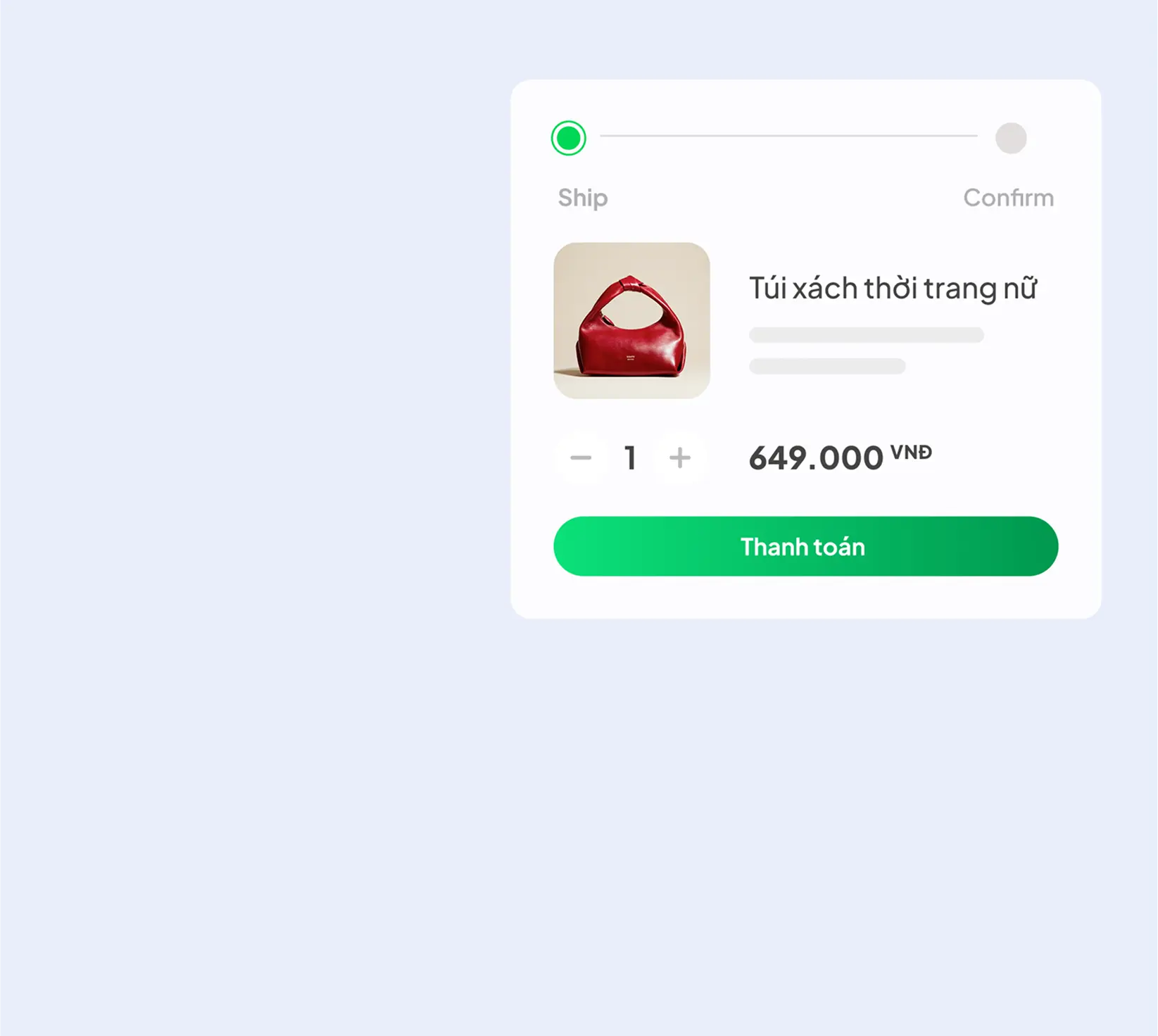Lên đơn, xử lí hoàn trả