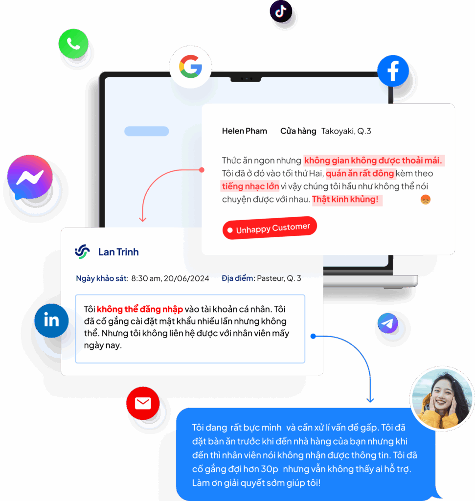 Dữ liệu CSKH thiếu đồng bộ, rời rạc