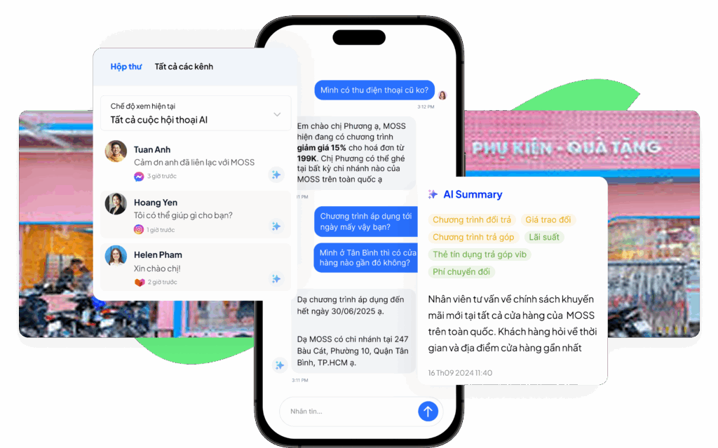 AI Agent cho CSKH và bán hàng