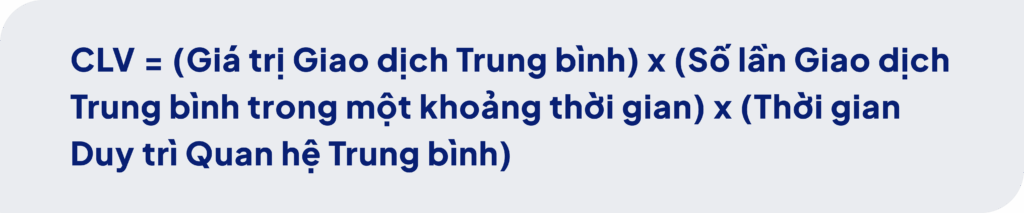 Công thức tính Customer Lifetime Value