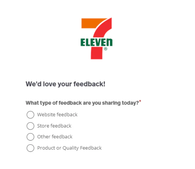 Hệ thống phân loại phản hồi của 7-Eleven