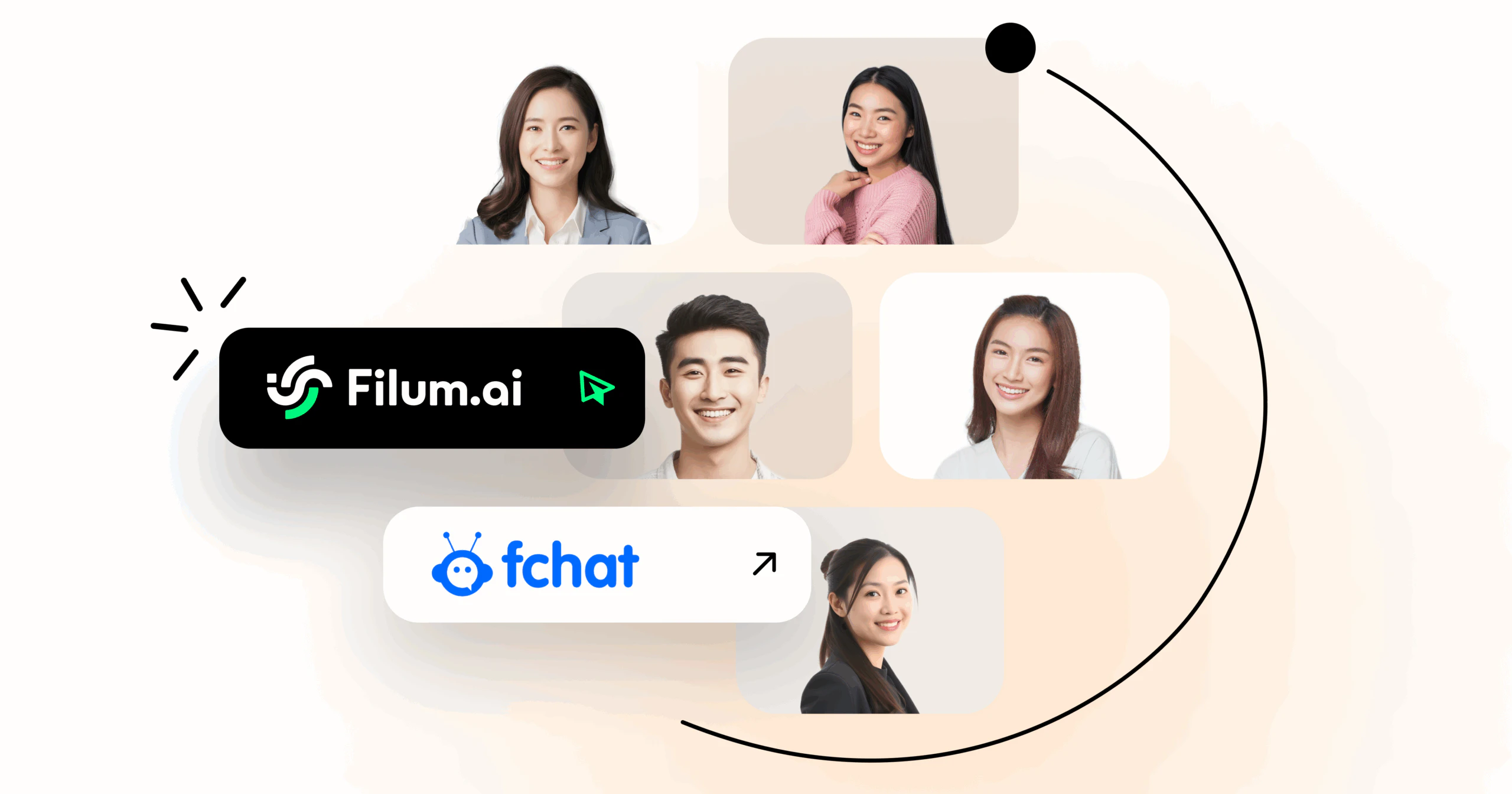 So sánh Fchat AI Chatbot vs. Filum.ai AI Agent