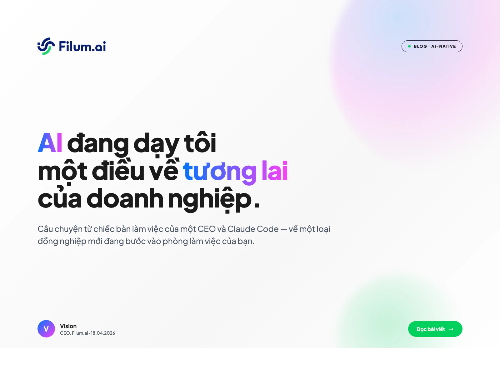 Claude Code đang dạy tôi một điều về tương lai của doanh nghiệp