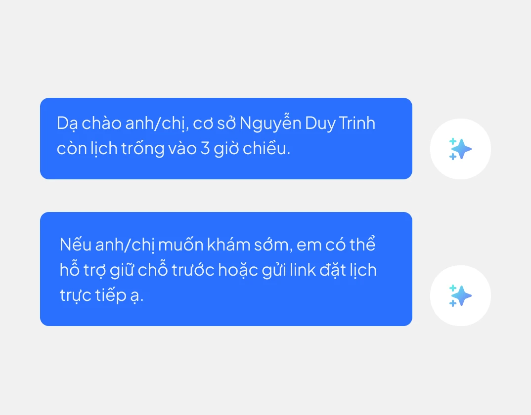 Tự động đặt lịch hẹn