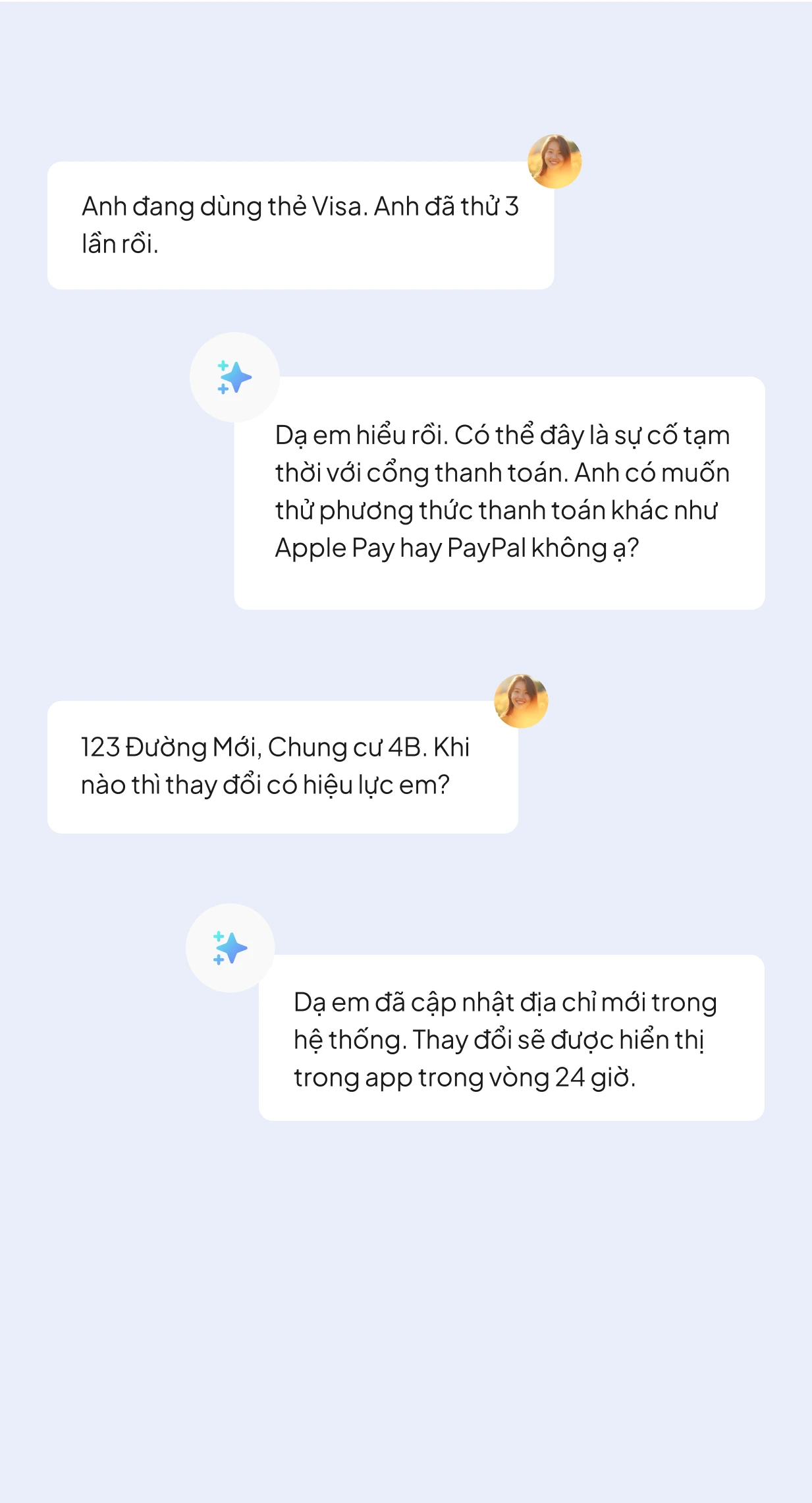 Xử lí 90% yêu cầu