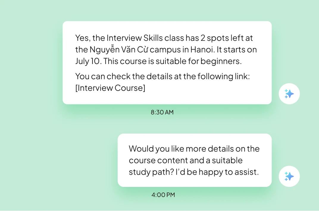 Subtle, effective follow-up