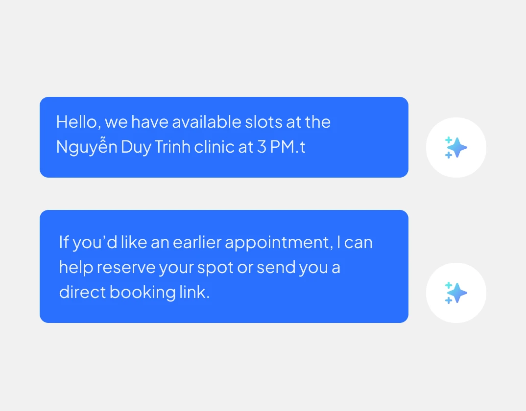 Smart appointment booking