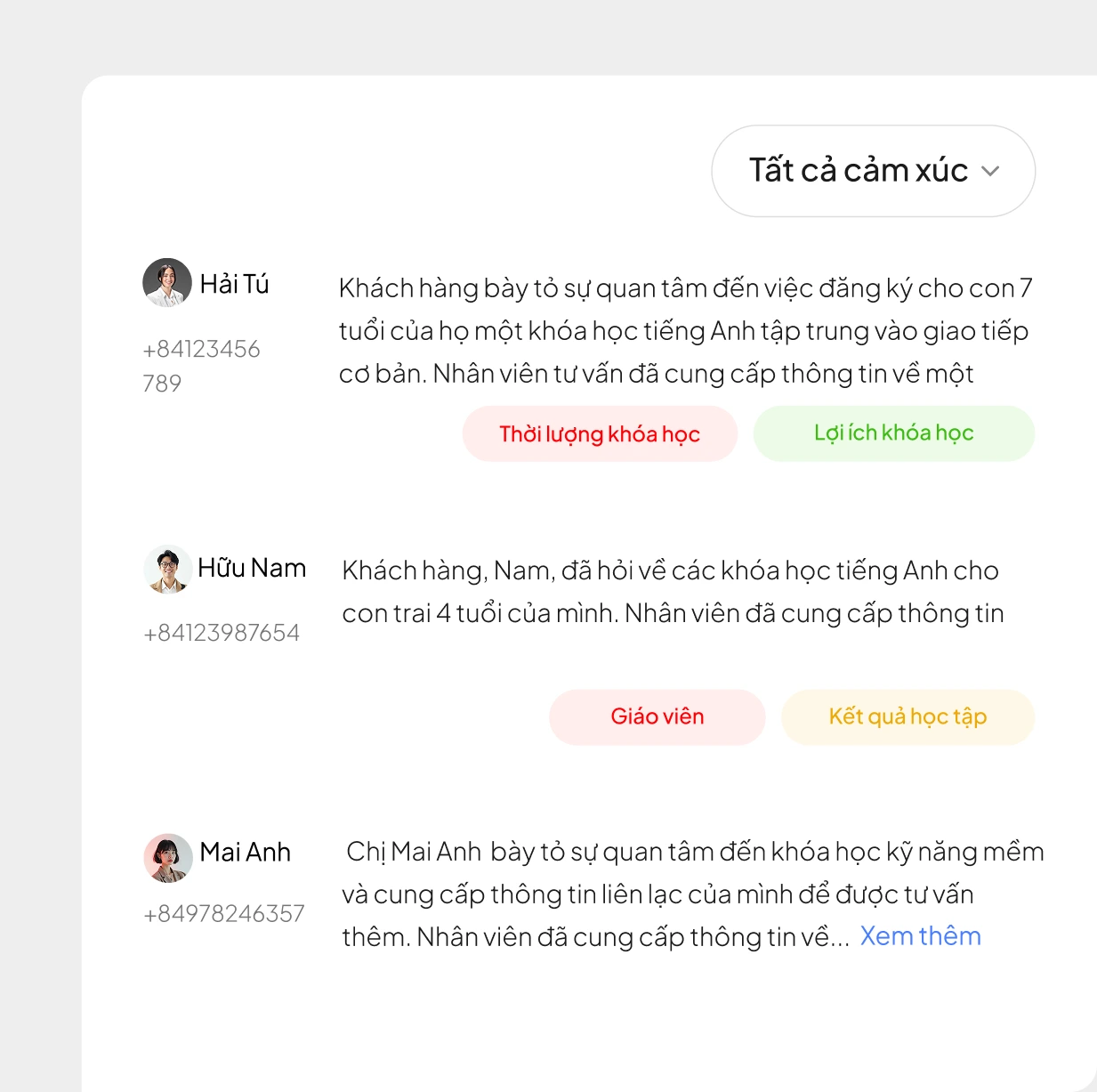 Bộ lọc lịch sử hội thoại